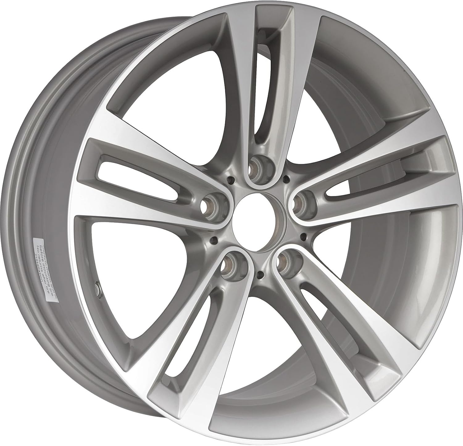 18x8 Medium Gray Alloy Wheel Rim for BMW 3 and 4-Series