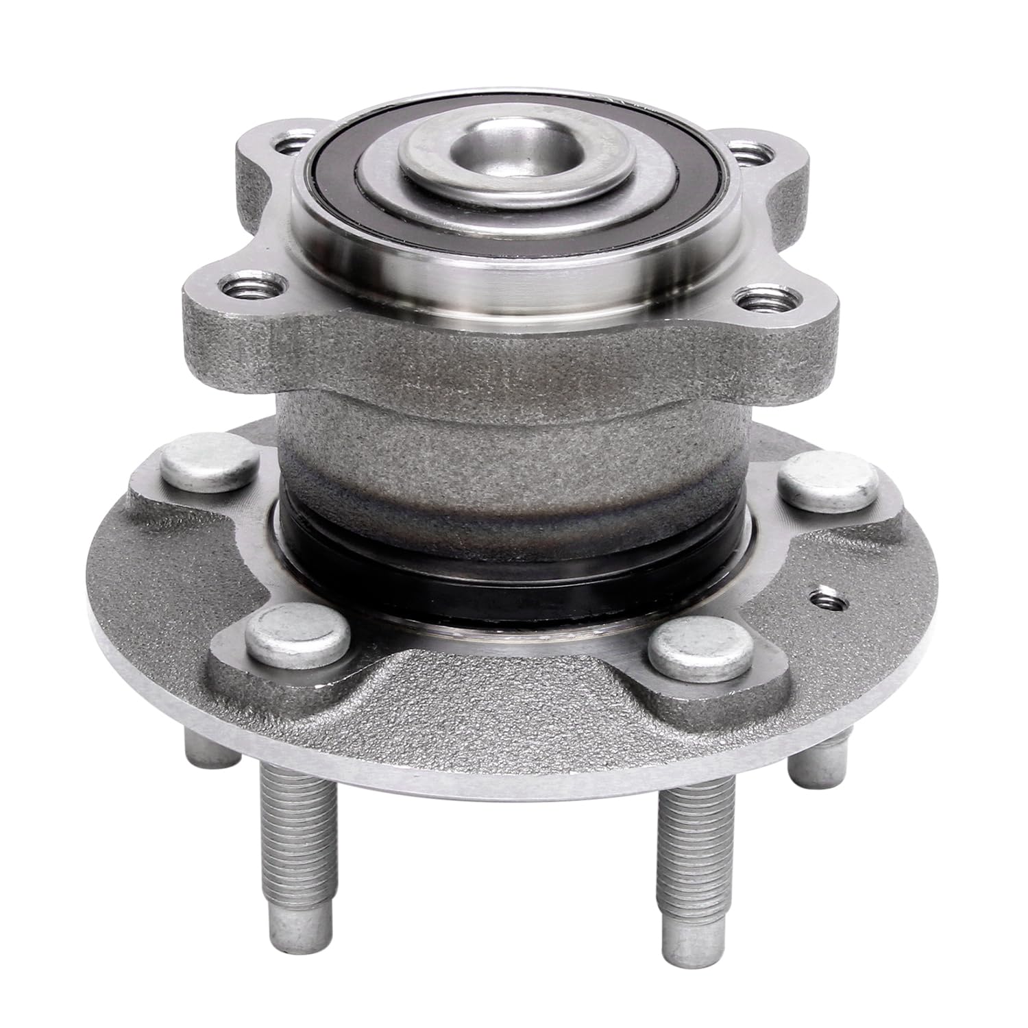 Detroit Axle - FWD Rear Wheel Bearing Hubs for 2012-2015 Chevrolet Sonic Trax Buick Encore 2013 2014 Replacement Wheel Bearings Hub Assembly Set, Pair Hub Assemblies Bearings