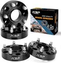 KSP 5X5.5 Ram 1500 Wheel Spacers, 1.5(38mm) 5x139.7mm to 5x139.7mm Hub Centric & 5 Lug Forged Wheel Spacers, Hub Bore 77.8mm Thread Pitch M14X1.5 for 2012-2018 Dodge Ram 1500, Package of 4Pcs Black