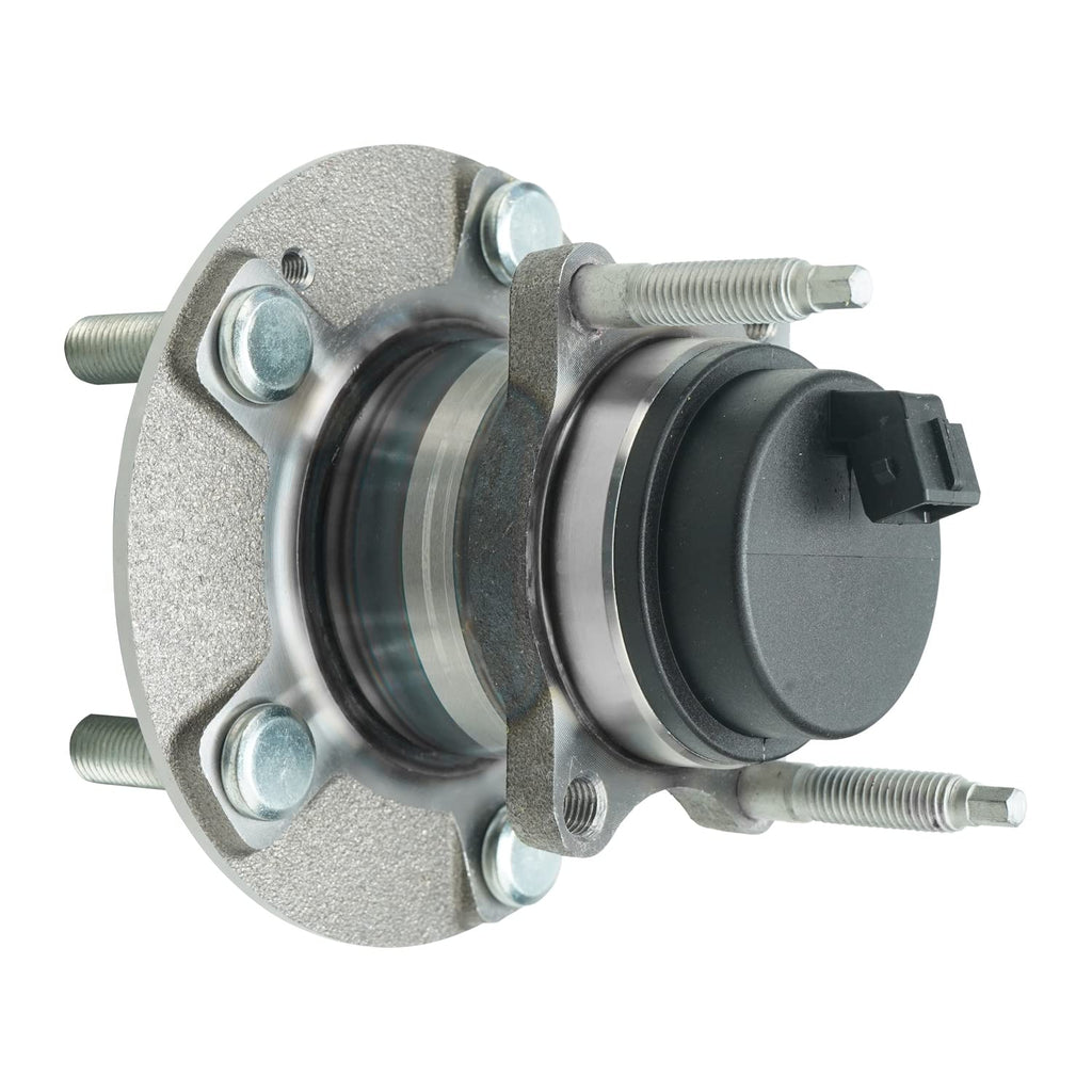 Detroit Axle - 2pc Rear Wheel Bearing and Hubs Assembly with ABS & 5-Lug for Kia Forte 2010-2013, Forte Koup 2010-2013, Forte5 2012-2013