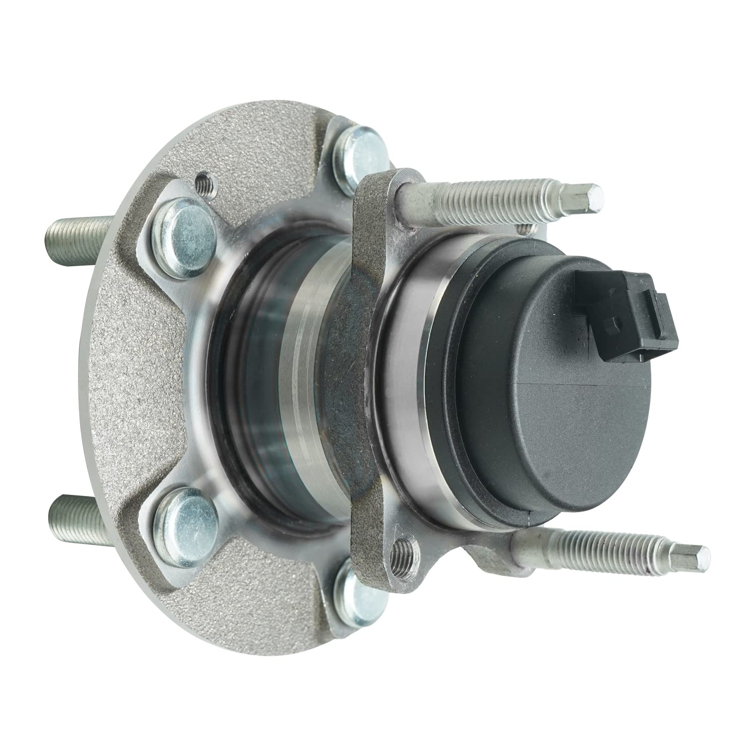 Detroit Axle - 2pc Rear Wheel Bearing and Hubs Assembly with ABS & 5-Lug for Kia Forte 2010-2013, Forte Koup 2010-2013, Forte5 2012-2013