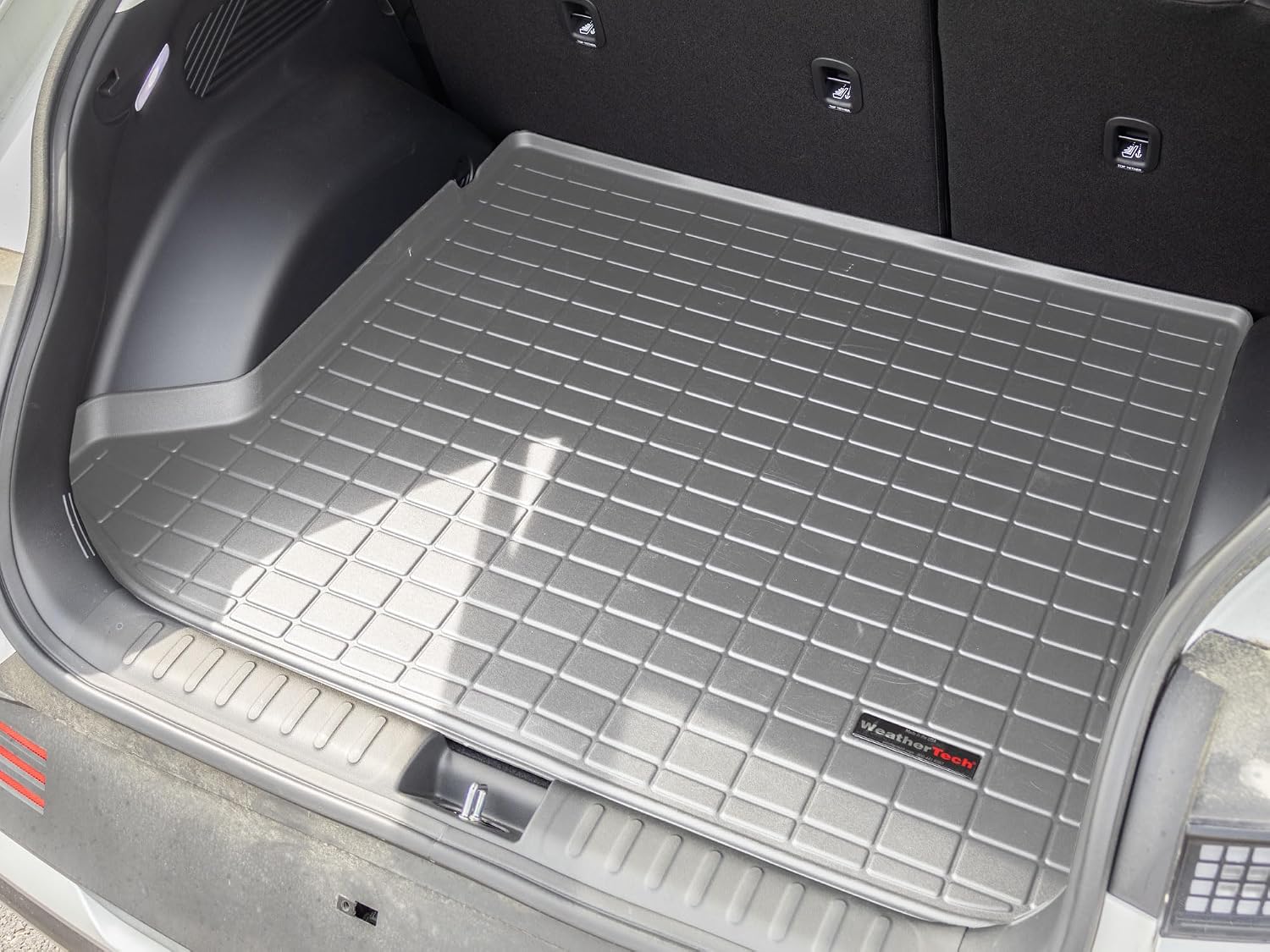 WeatherTech Cargo Trunk Liner for Hyundai Ioniq 5, Behind 2nd Row (421851), Grey