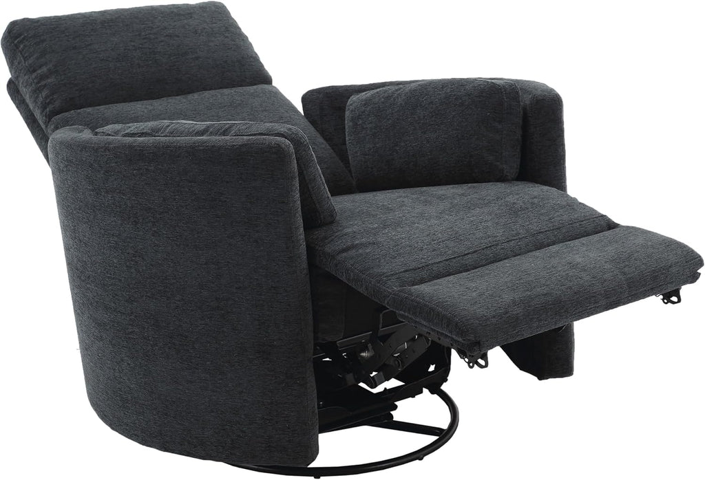 Parker Living Radius - Mediterranean Power Swivel Glider Recliner for Adults with USB and Type-C Ports, Single Sofa Chair for Living Room