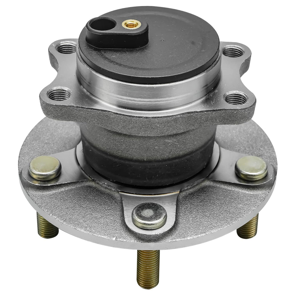Detroit Axle - 2pc FWD Rear Wheel Bearing Hubs for 2008-2017 Mitsubishi Lancer, 2011-2012 Outlander Sport, Wheel Hub Bearings Assembly Replacement