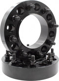 Wheel Accessories Parts 2 Pcs Hub Centric Wheel Spacers 8 on 200mm 8x200mm 2.00 Inch Thick 142mm Hub M14x1.5 14x1.5 Thread Stud Fits 2019+ Ram 3500 2003+ Ford F350 (Dually - Front Only)