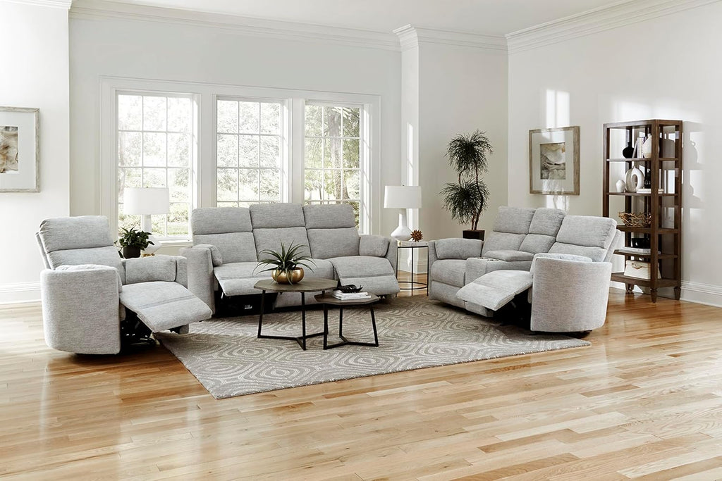 Parker Living Radius - Mineral Power Swivel Glider Recliner for Adults with USB and Type-C Ports, Single Sofa Chair for Living Room