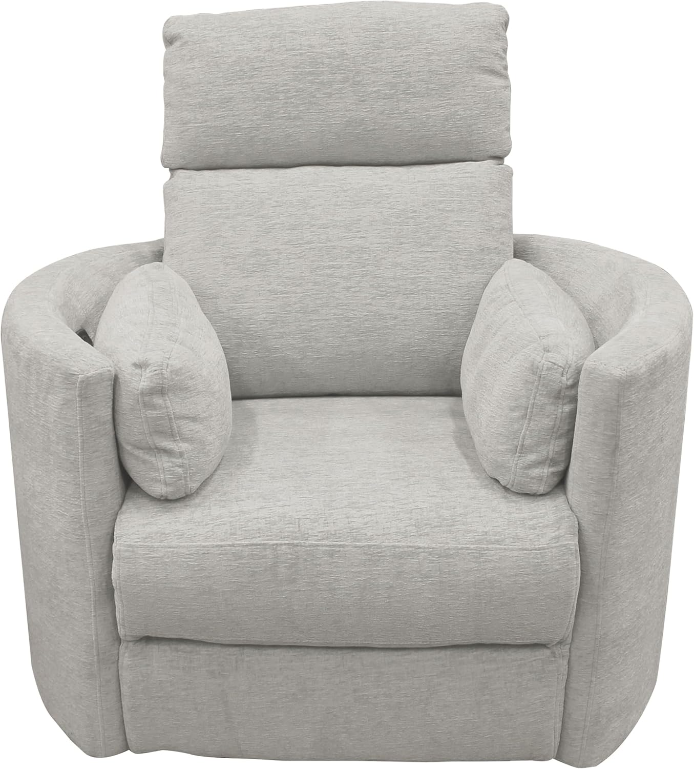 Parker Living Radius - Mineral Power Swivel Glider Recliner for Adults with USB and Type-C Ports, Single Sofa Chair for Living Room