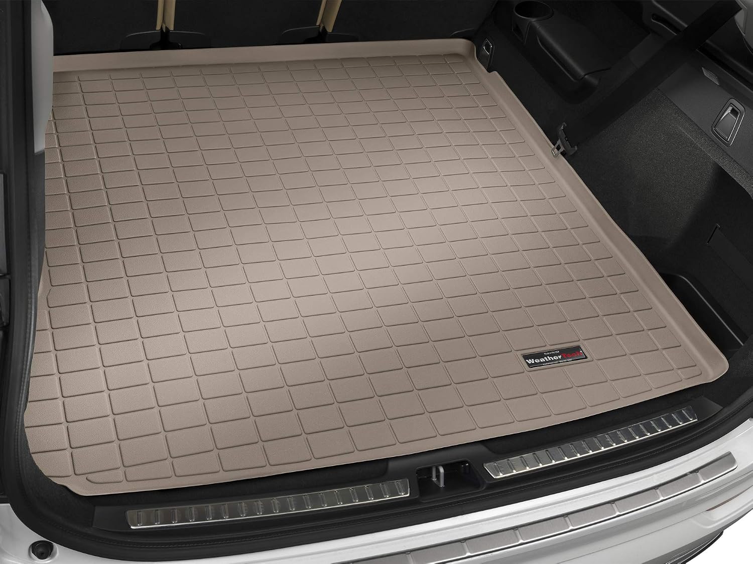 WeatherTech Cargo Trunk Liner for Volvo XC90 Recharge, XC90, XC90 Plug-in Hybrid - Behind 2nd Row (41805), Tan