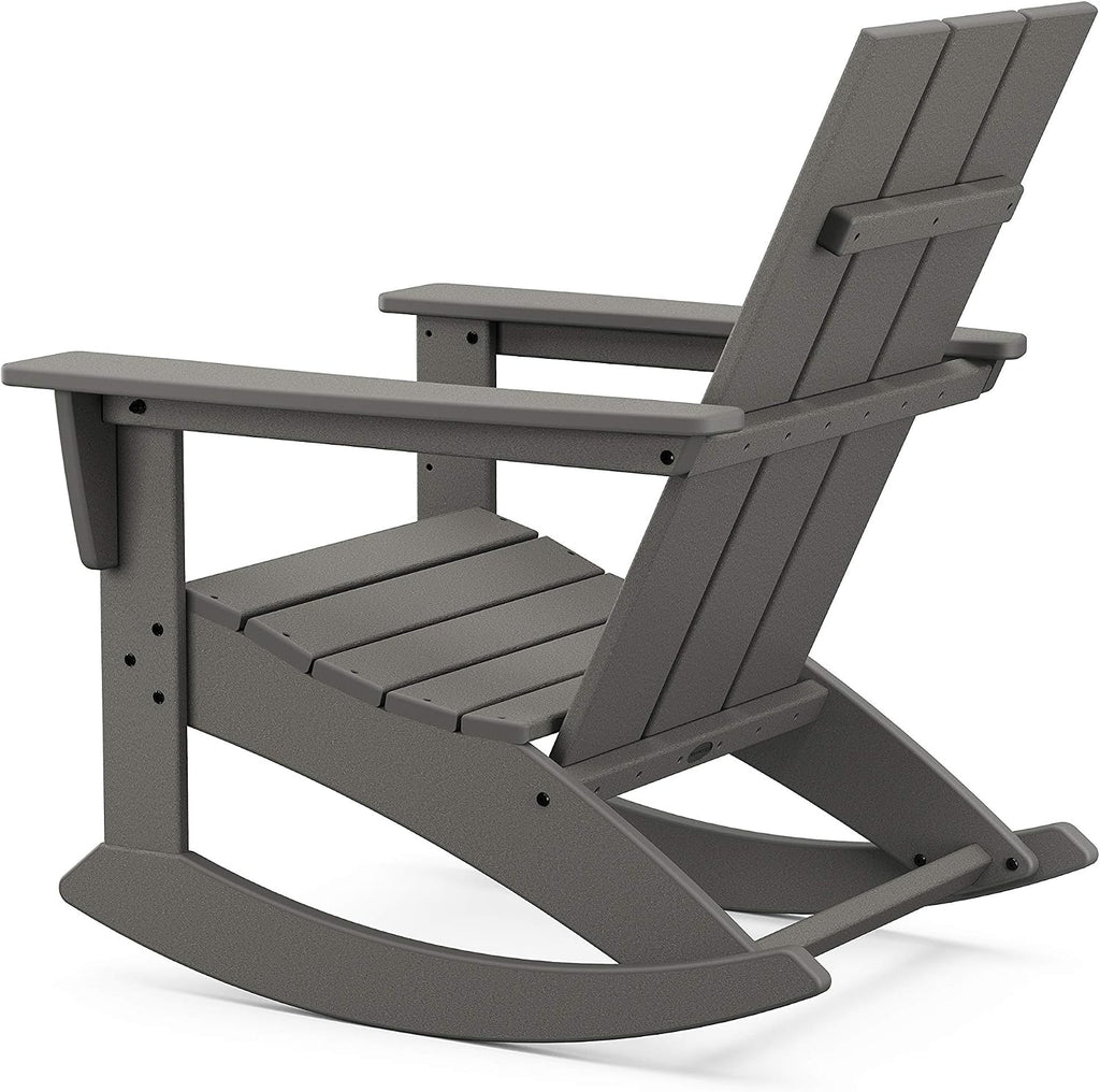 POLYWOOD® Modern Adirondack Rocking Chair, Lime