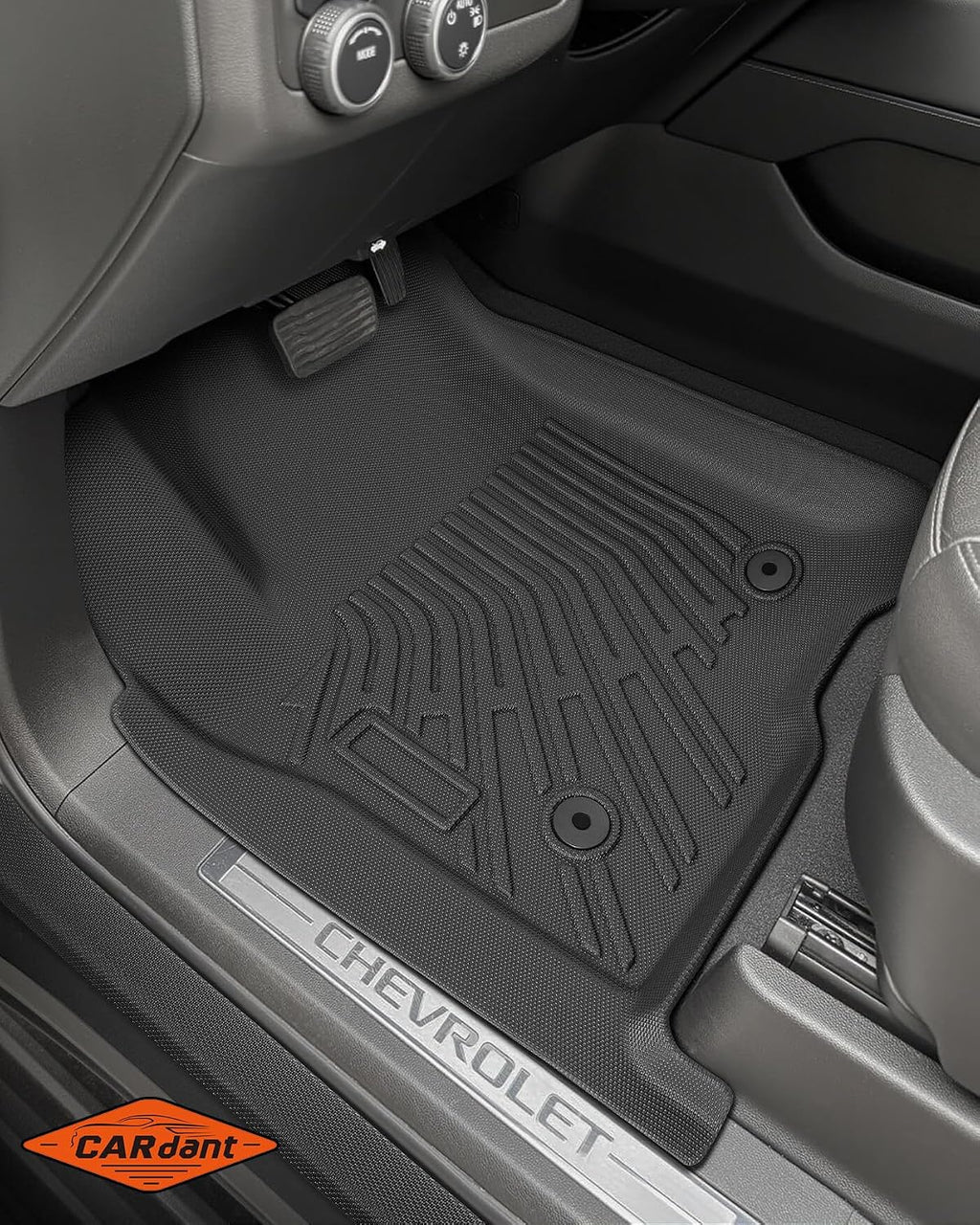 Floor Mats for Chevy Tahoe for GMC Yukon 2021-2026 (Fit 7 Seats), All-Weather Floor Mats, Cargo Liner, Backrest Mats & Door Sill Guards for Tahoe for Yukon Denali Accessories 2021-2025 2026