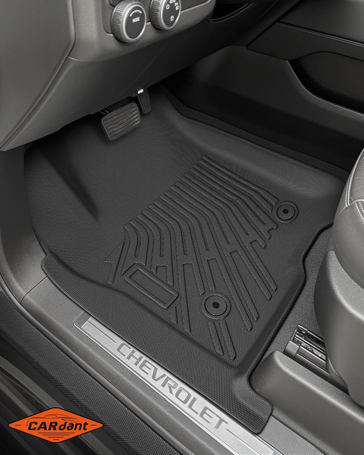 Floor Mats for Chevy Tahoe for GMC Yukon 2021-2026 (Fit 7 Seats), All-Weather Floor Mats, Cargo Liner, Backrest Mats & Door Sill Guards for Tahoe for Yukon Denali Accessories 2021-2025 2026