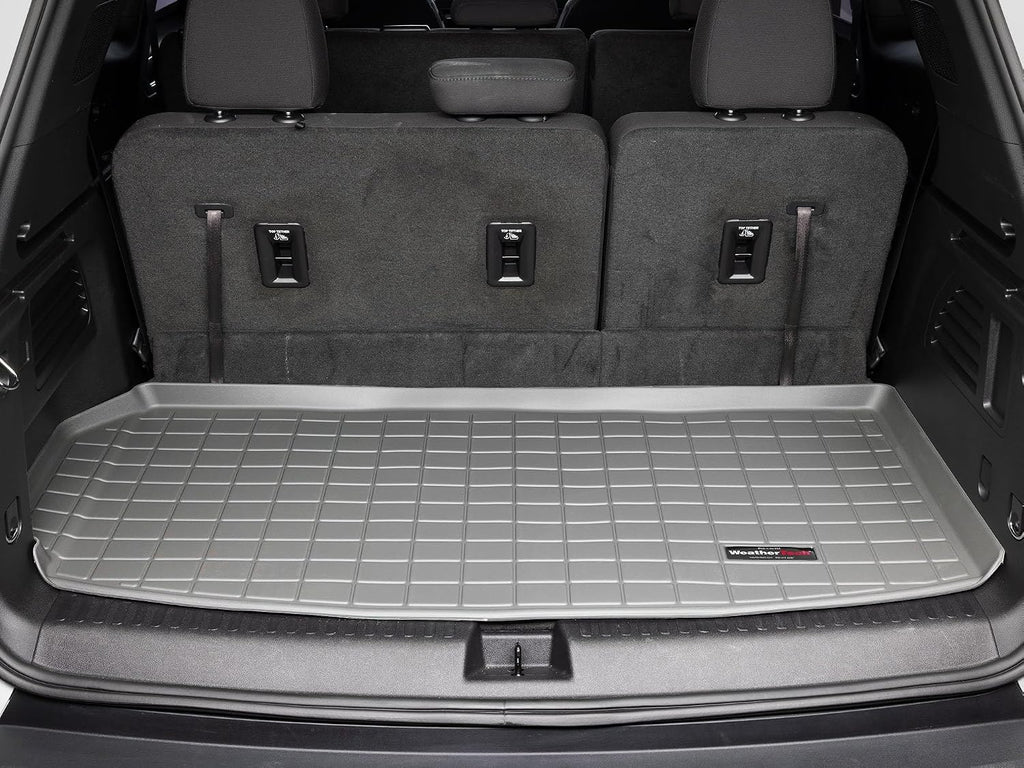 WeatherTech Cargo Trunk Liner for GMC Acadia, Enclave, Traverse - Behind 3rd Row (421789), Grey