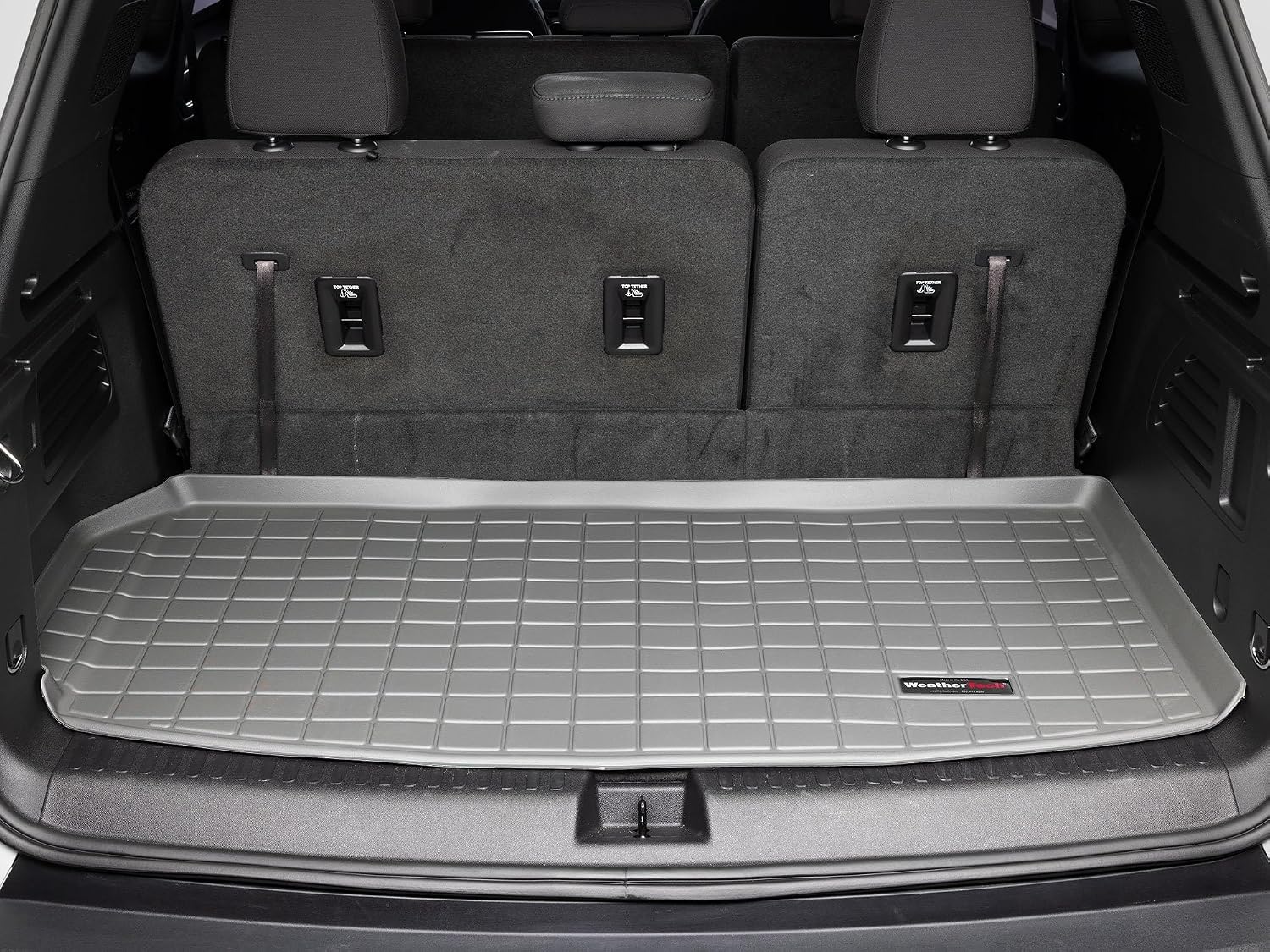 WeatherTech Cargo Trunk Liner for GMC Acadia, Enclave, Traverse - Behind 3rd Row (421789), Grey