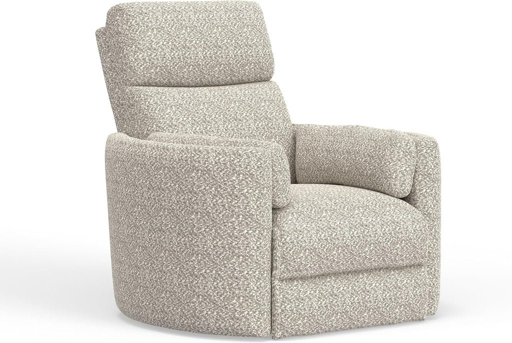 Parker Living Radius - Tatum River Rock Power Swivel Glider Recliner for Adults with USB and Type-C Ports, Single Sofa Chair for Living Room