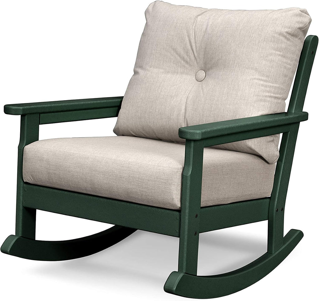 POLYWOOD Vineyard Deep Seating Rocking Chair