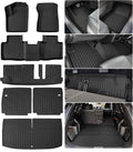 for Mitsubishi Outlander 2022-2025 2026 Floor Mats Cargo Liner (Not Fit PHEV ＆ Sport Models) Trunk Carpet All Weather Heavy Duty TPE Rubber Waterproof Tech Mats for Mitsubishi Outlander 2023 2024