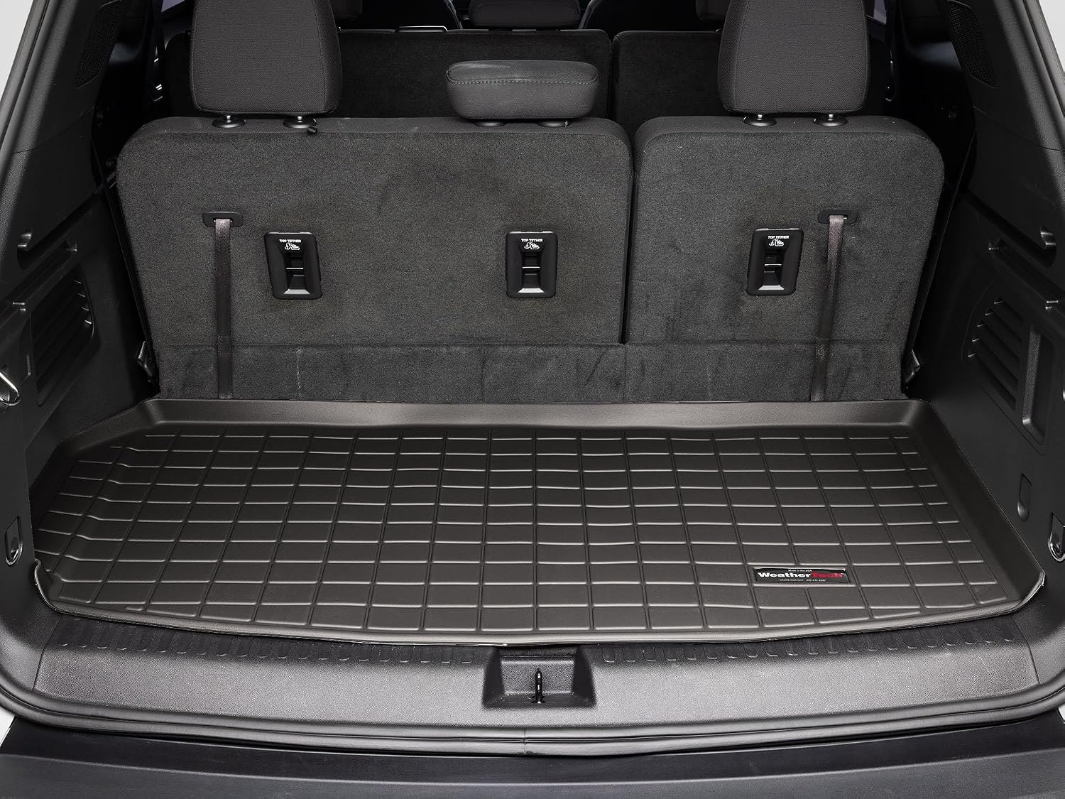WeatherTech Cargo Trunk Liner for GMC Acadia, Enclave, Traverse - Behind 3rd Row (401789), Black