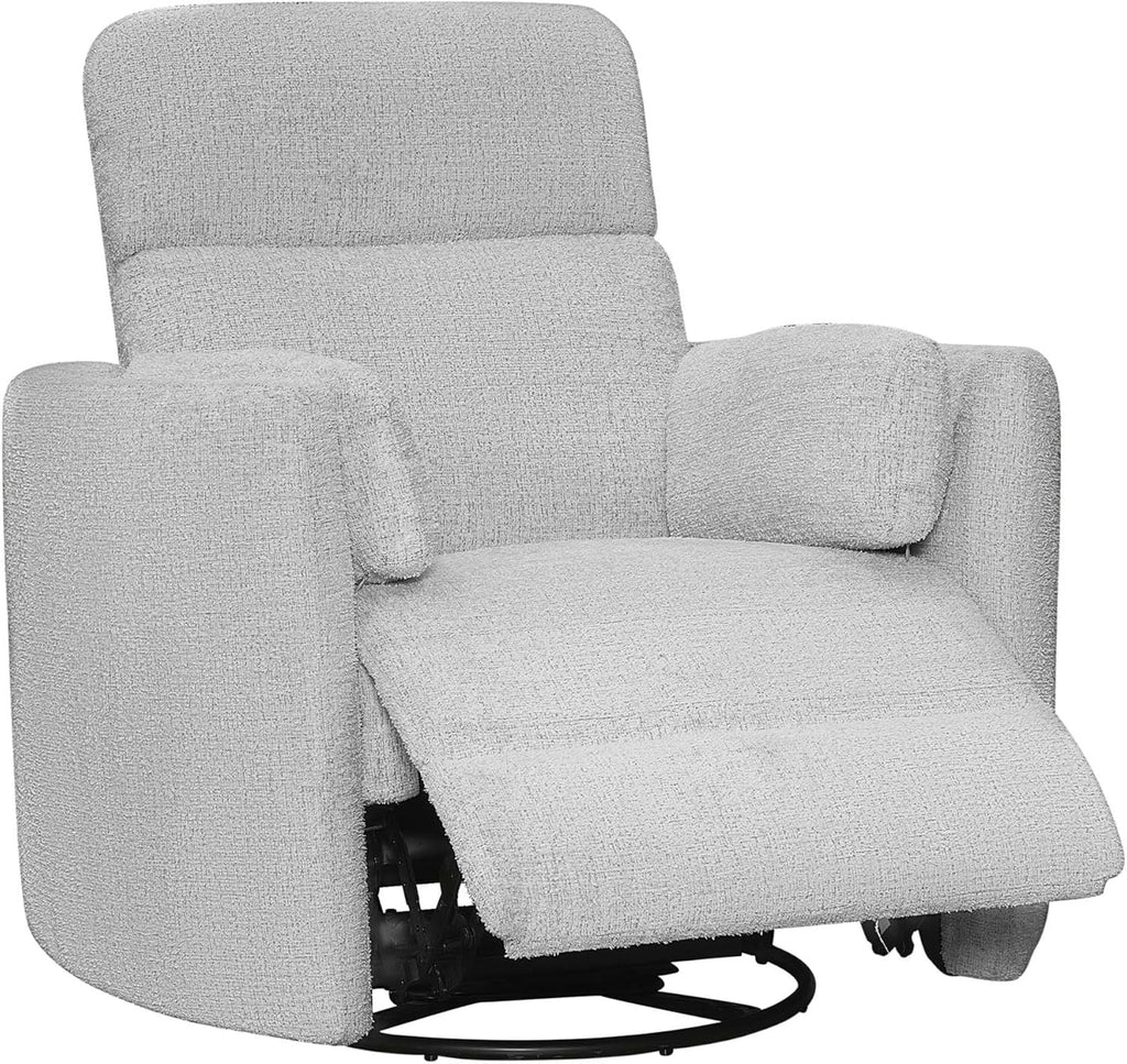 Parker Living Radius - Angora Linen Manual Swivel Recliner Two Pack