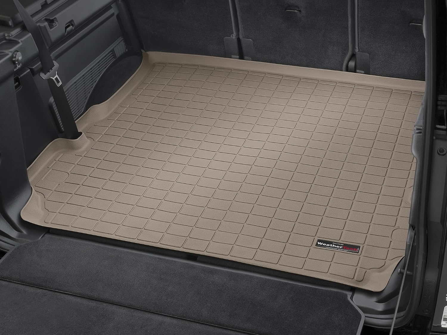 WeatherTech Cargo Trunk Liner for Land Rover LR3 / Discovery 3, LR4 / Discovery 4 Behind 2nd Row (41288), Tan
