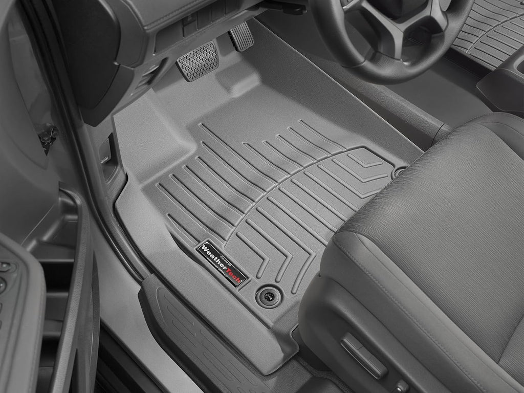 WeatherTech Custom Fit FloorLiners for Ford Transit, Transit, Transit - 2nd/3rd Row (445995), Black