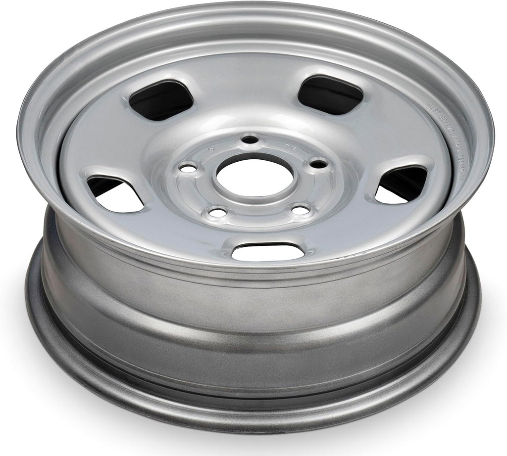For 2013-2024 Dodge Ram 1500 17 Inch Powder-Coated Silver Steel Rim - OE Direct Replacement - Road Ready Truck Wheel