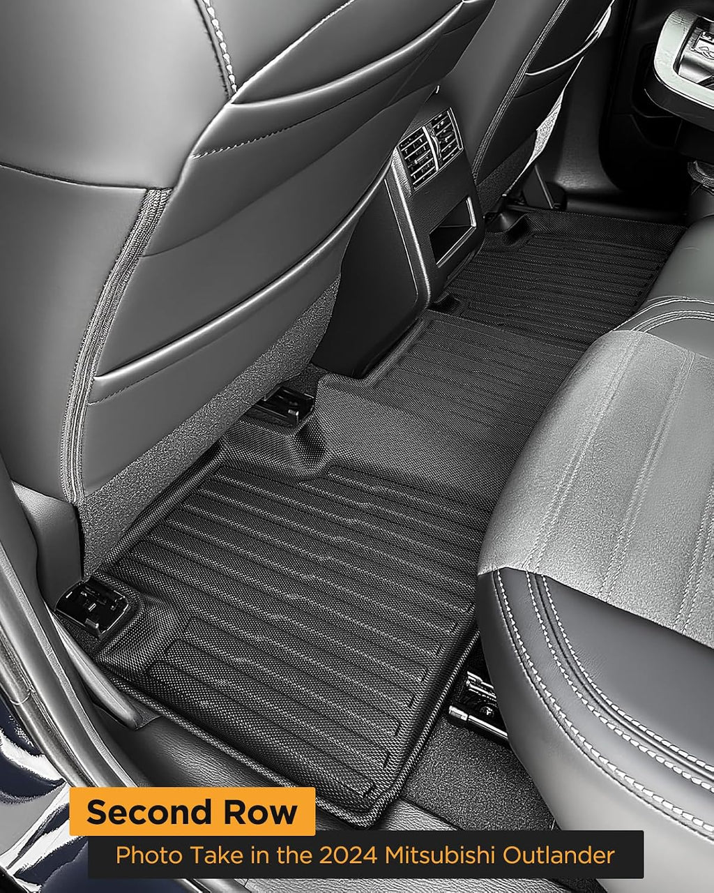 for Mitsubishi Outlander 2022-2025 2026 Floor Mats Cargo Liner (Not Fit PHEV ＆ Sport Models) Trunk Carpet All Weather Heavy Duty TPE Rubber Waterproof Tech Mats for Mitsubishi Outlander 2023 2024