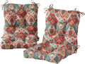 Greendale Home Fashions Outdoor 42x21-inch Seat/Back Chair Cushion (Set of 2), Painted Desert