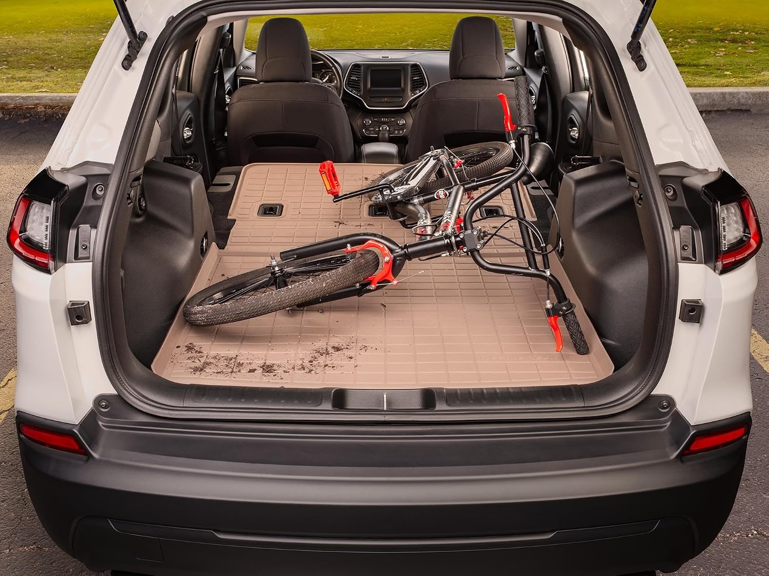 WeatherTech SeatBack Cargo Liner HP for Mazda CX-5, Behind 2nd Row (421504IM), Grey