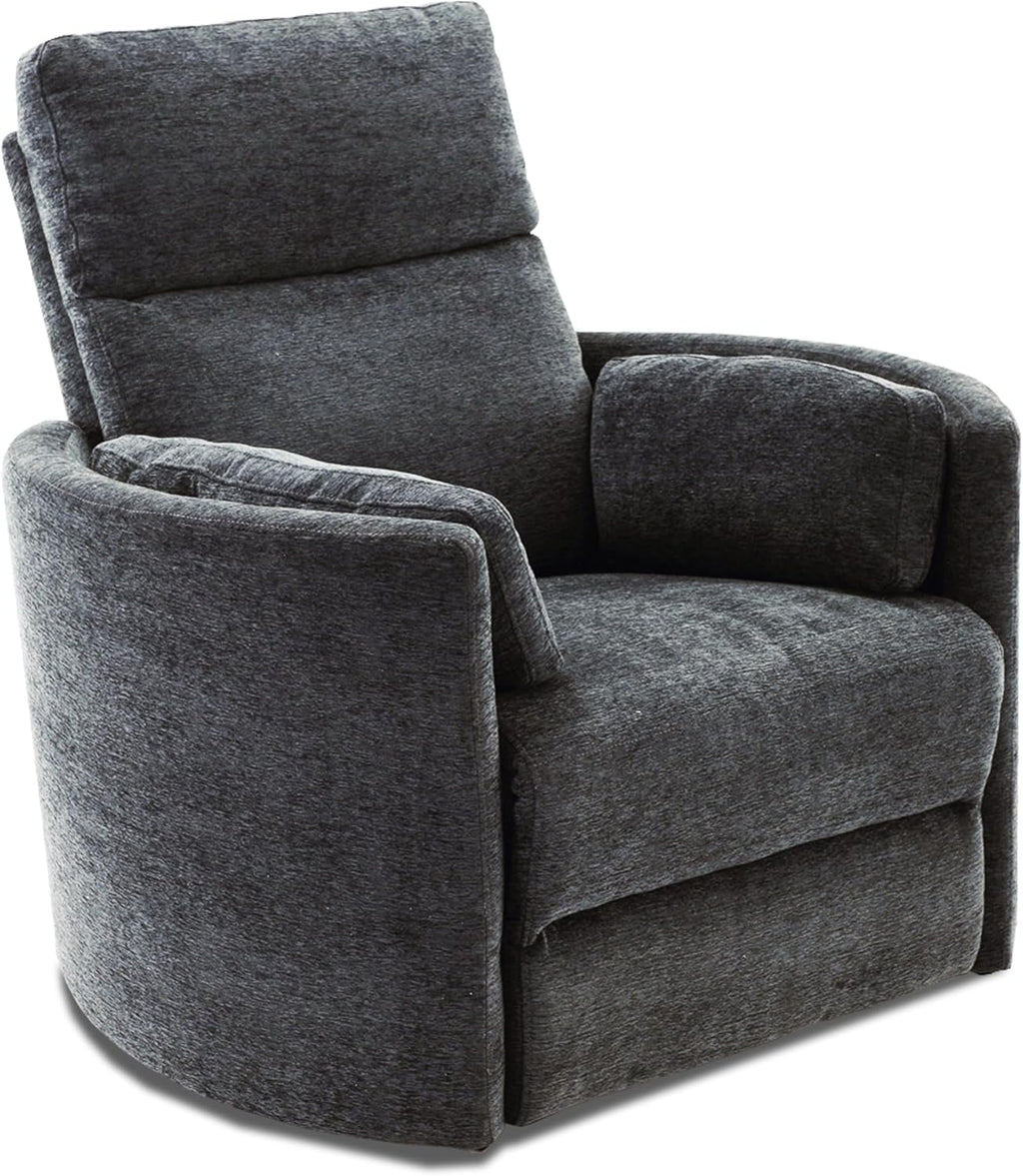 Parker Living Radius - Mediterranean Power Swivel Glider Recliner for Adults with USB and Type-C Ports, Single Sofa Chair for Living Room