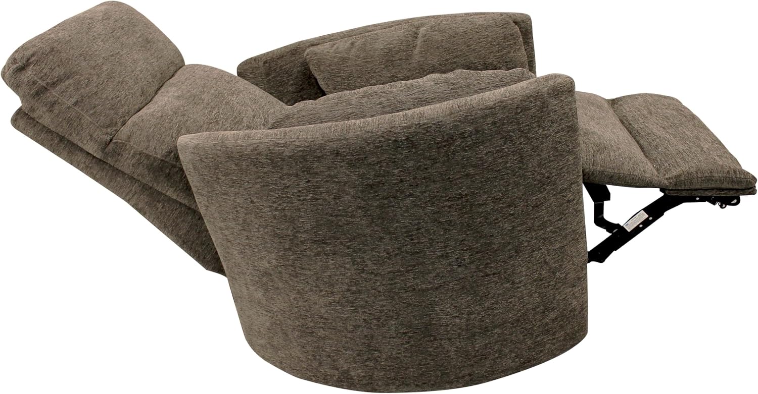 Parker Living Radius - Krypton Power Swivel Glider Recliner for Adults with USB and Type-C Ports, Single Sofa Chair for Living Room