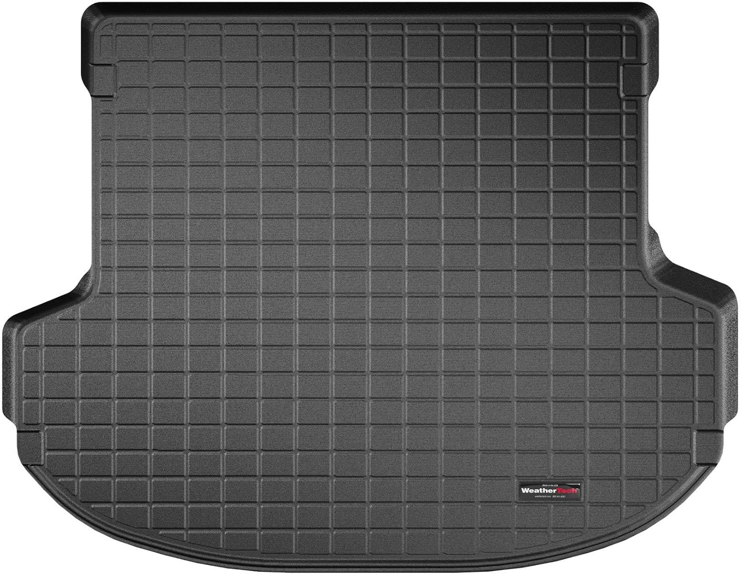 WeatherTech Cargo Trunk Liner for Hyundai Santa Fe, Behind 2nd Row (401211), Black
