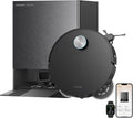 DREAME X60 Ultra Robot Vacuum and Mop, 3.13in Ultra-Thin Design, 3.47in Obstacle Clearing, 35,000Pa Suction, Self Emptying&Refilling, Mop Self-Cleaning, 100% Detangling, 280+Obstacle Avoidance, Black