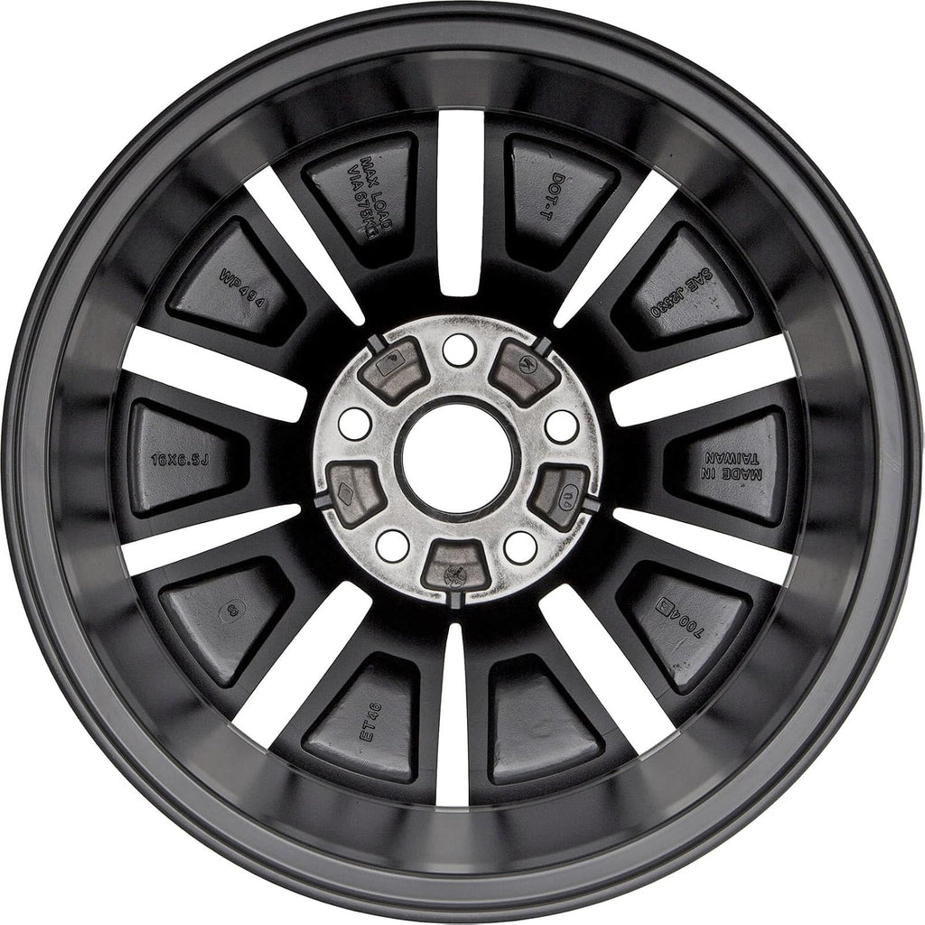 16x6.5 Black Alloy Wheel Rim for Volkswagen Jetta 2019-21
