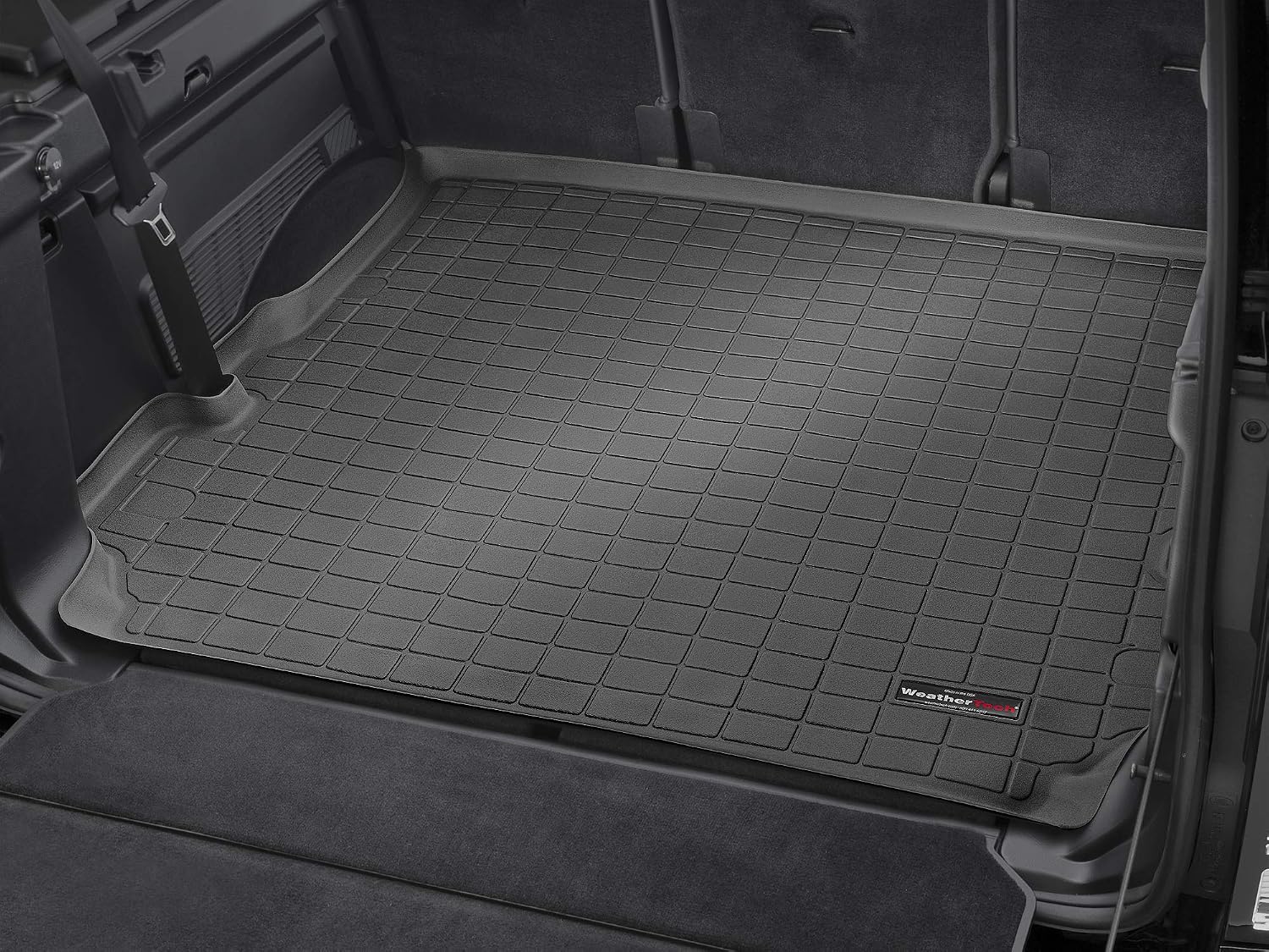 WeatherTech Cargo Trunk Liner for Land Rover LR4 / Discovery 4, LR3 / Discovery 3 Behind 2nd Row (40288), Black