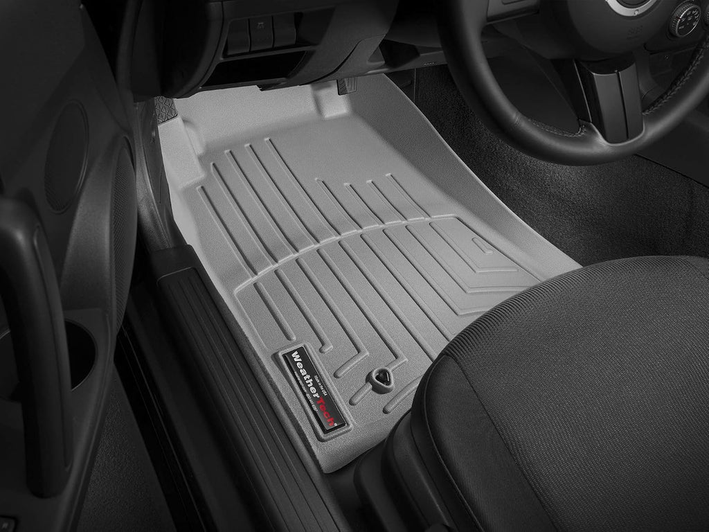 WeatherTech Custom Fit FloorLiners for Mazda MX-5 Miata - 1st Row (462621), Grey