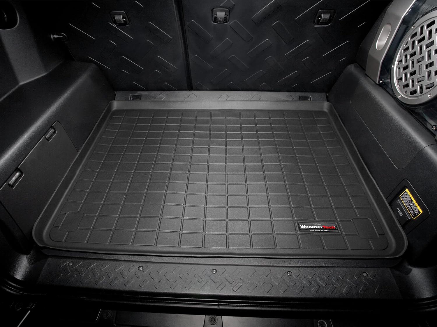 WeatherTech Cargo Trunk Liner for Toyota FJ Cruiser, Behind 2nd Row (40300), Black