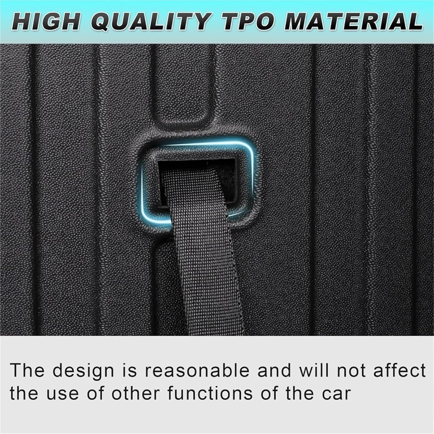 for Honda Pilot 2016-2022 All-Weather TPE Floor Mats with Cargo Liner and Backrest Mat Behind 3rd Row Heavy Duty Set(Red)