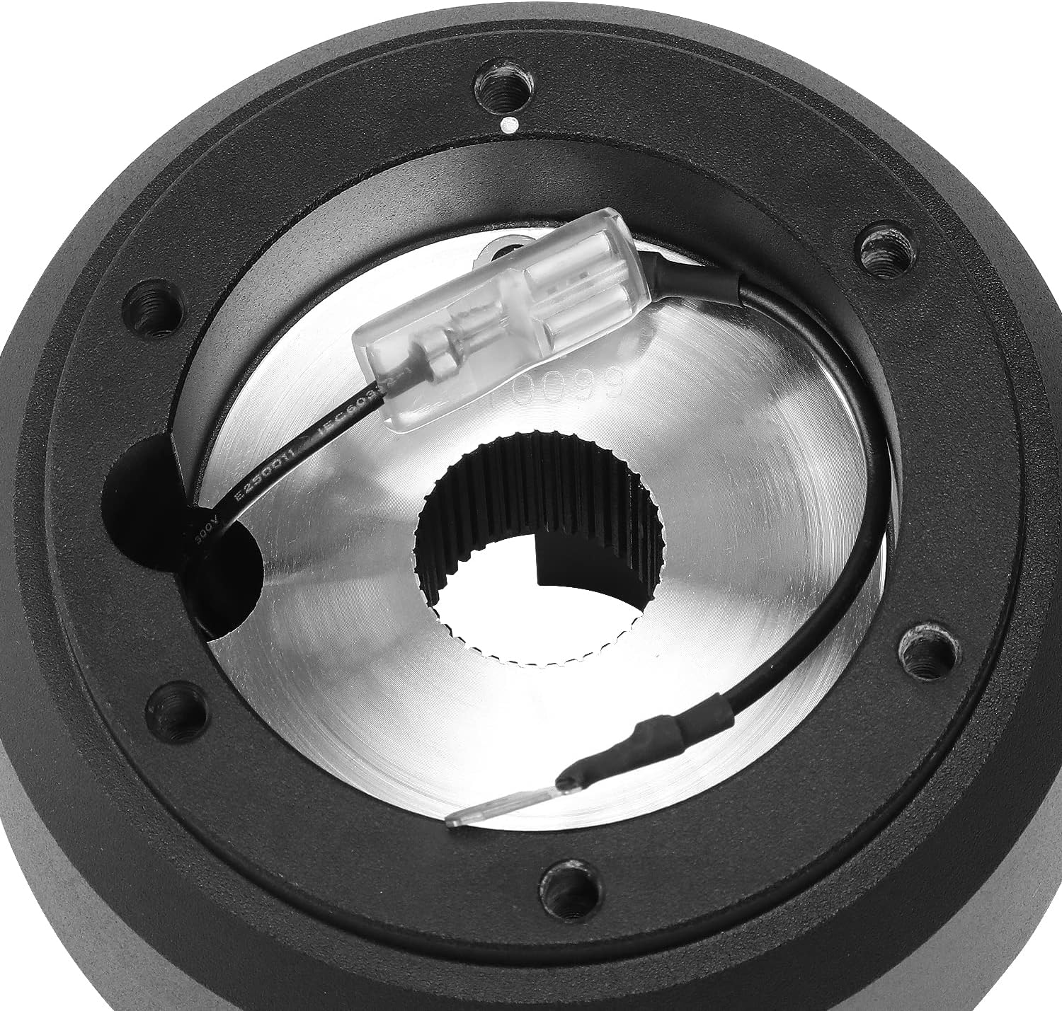 NRG Innovations SRK-187H 6-Bolt Aluminum Steering Wheel Quick Release Hub Adapter Compatible with 88-91 VW Fox, 75-83 Golf/Rabbit, 80-84 Jetta, 75-83 Scirocco