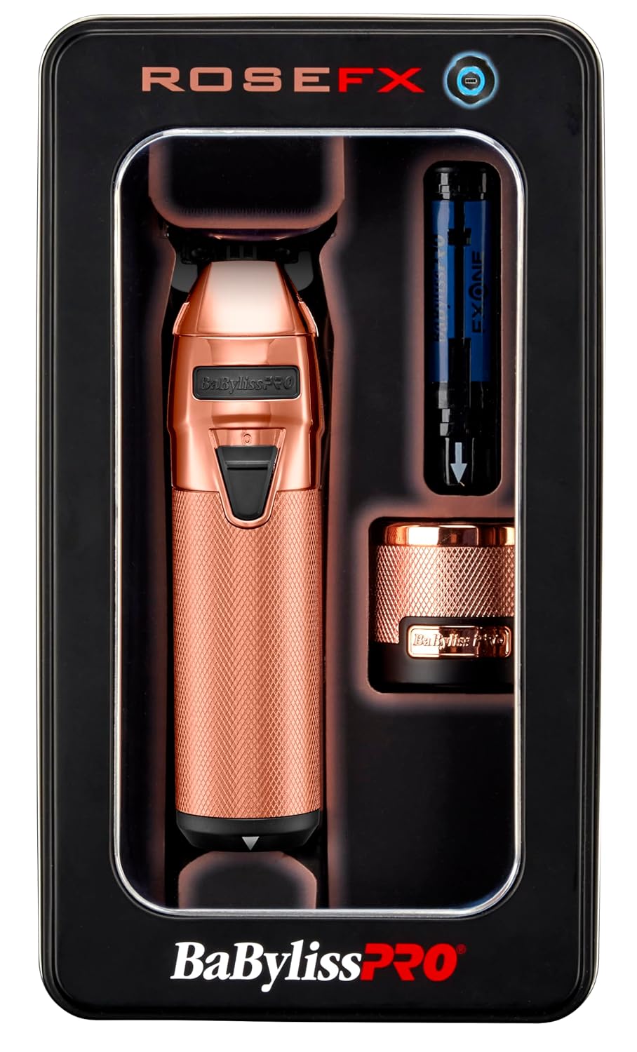 BaBylissPRO FXONE Professional Cordless Outlining Trimmers for Men with Interchangeable Battery