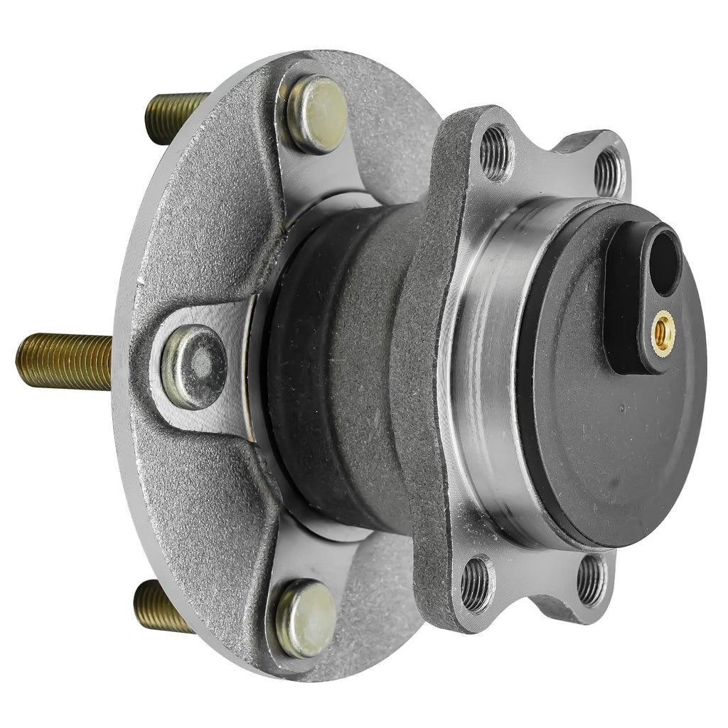 Detroit Axle - 2pc FWD Rear Wheel Bearing Hubs for 2008-2017 Mitsubishi Lancer, 2011-2012 Outlander Sport, Wheel Hub Bearings Assembly Replacement