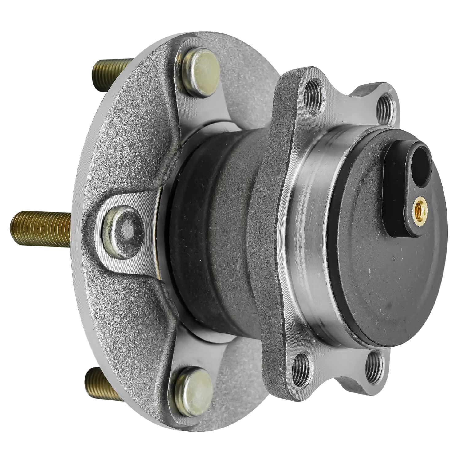 Detroit Axle - 2pc FWD Rear Wheel Bearing Hubs for 2008-2017 Mitsubishi Lancer, 2011-2012 Outlander Sport, Wheel Hub Bearings Assembly Replacement