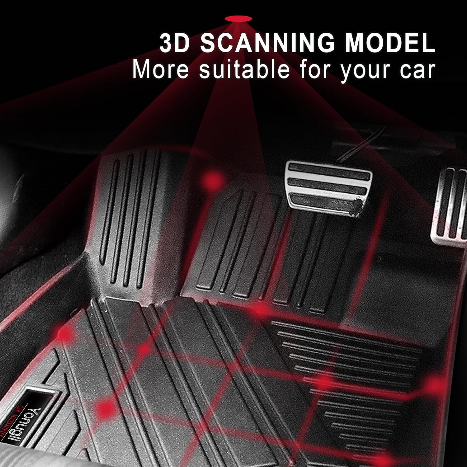 for 2022 2023 2024 2025 2026 Honda Civic Hatchback Floor Mats Cargo Liner Backrest Mat Set All Weather TPE Rubber Protection Mat Civic Hatchback Accessories (Only for Honda Civic Hatchback)