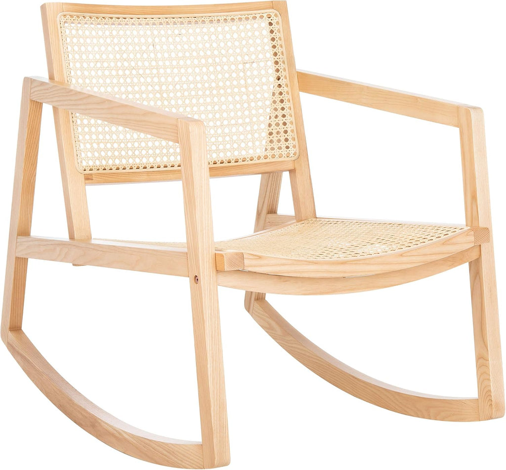 Safavieh Couture Perth Natural Rattan Rocking Chair