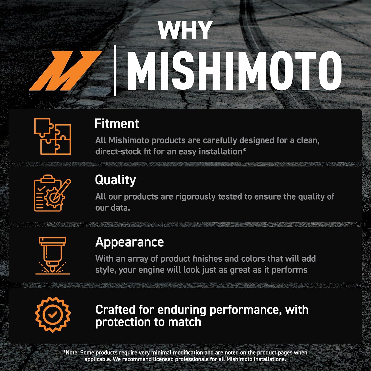 Mishimoto Wheel Spacers 5x120, 64.1mm Center Bore, M14 X 1.5, 0.75' Thick, Black