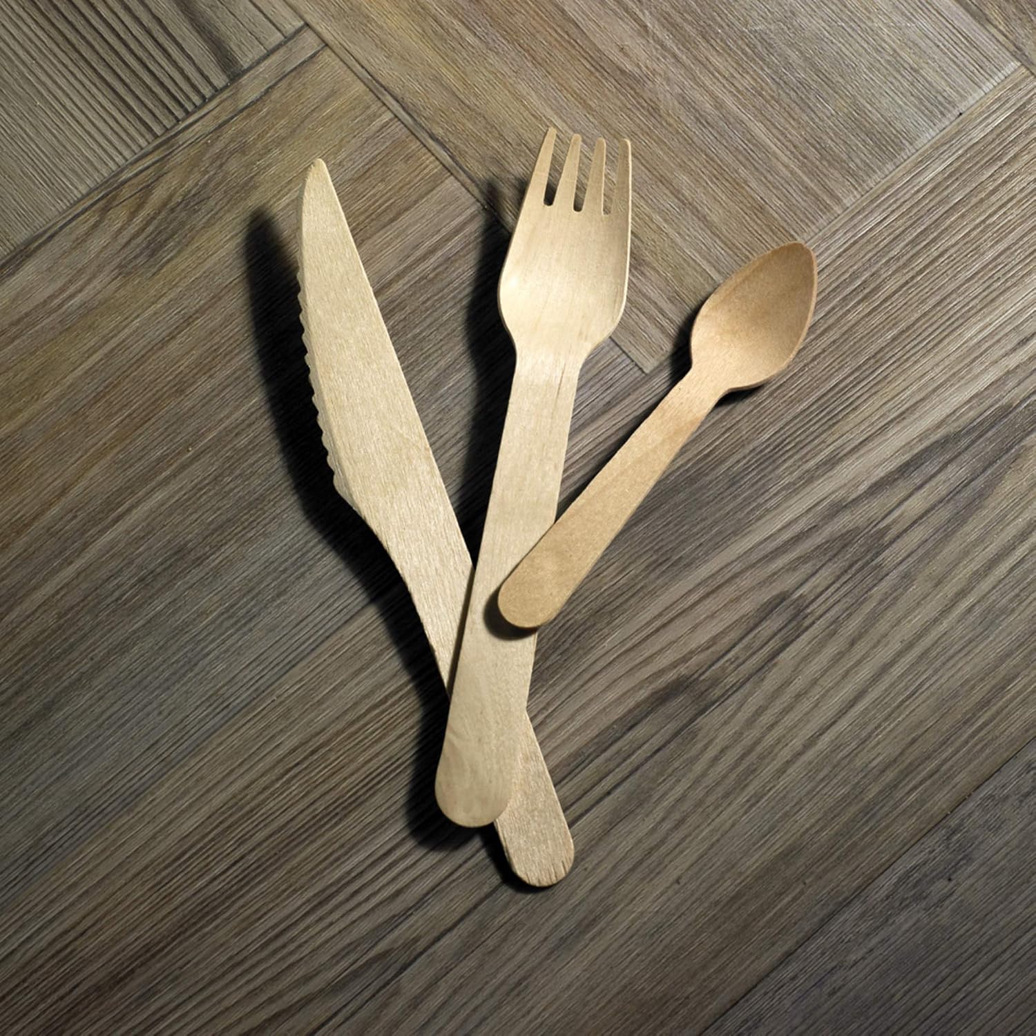 PacknWood 210CVB3-6.2' Wooden Cutlery Spoons - Biodegradable Wood Spoons - 100% Natural and Compostable Cutlery Spoon - Wooden Disposable Cutlery Spoon - (2000 per case)
