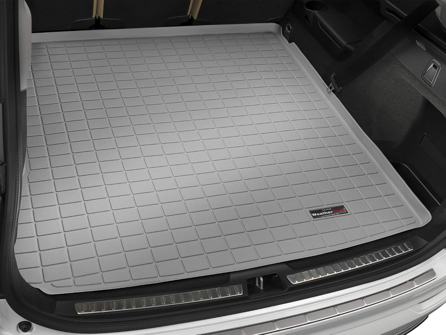 WeatherTech Cargo Trunk Liner for Volvo XC90, XC90 Recharge, XC90 Plug-in Hybrid - Behind 2nd Row (42805), Grey