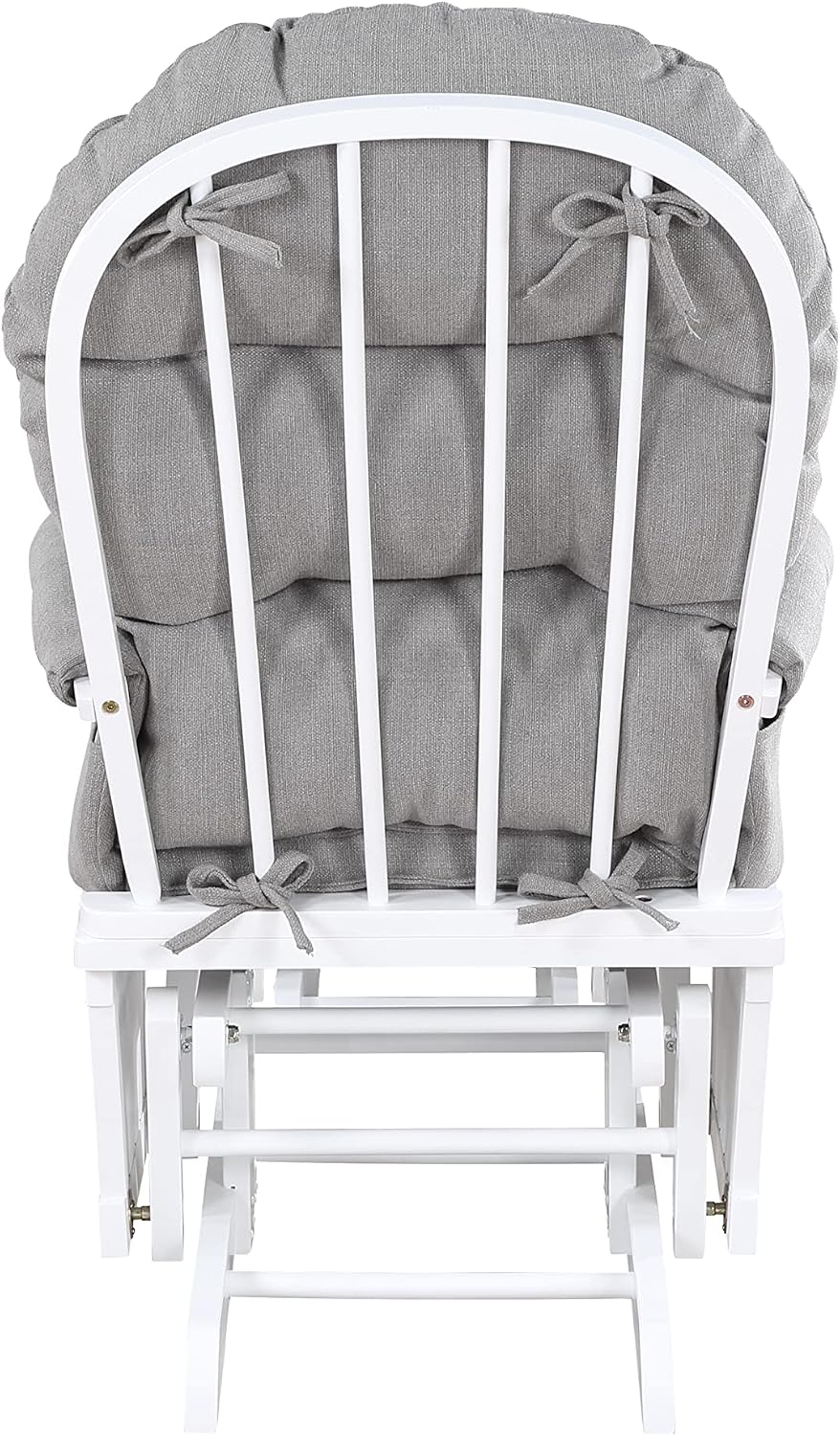 Suite Bebe Madison Glider & Ottoman, White/Oyster