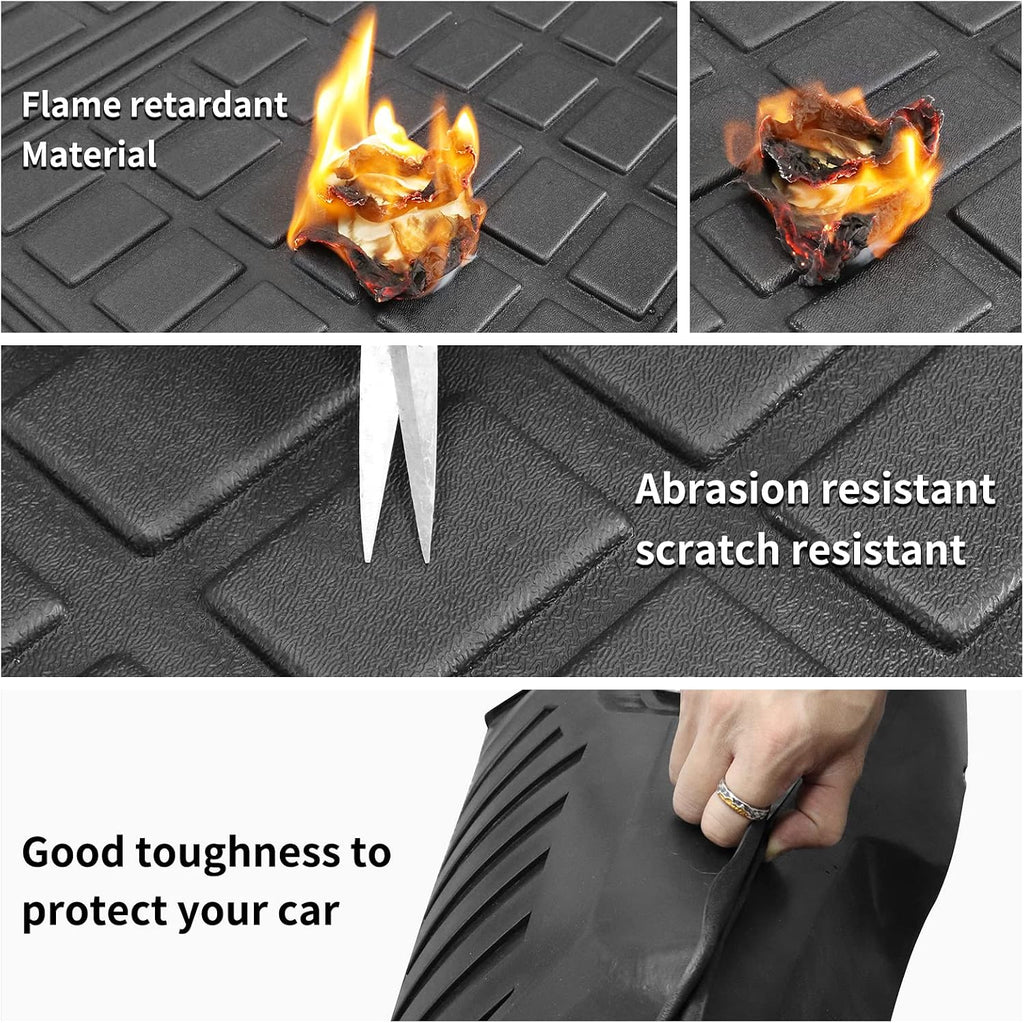 Custom Fit for 2023 2024 2025 2026 Honda HR-V Floor Mats and Cargo Liner Full Set All Weather TPE Rubber Protection Mat Honda HRV Accessories (Floor Mats+Cargo Liner+Backrest Mat)