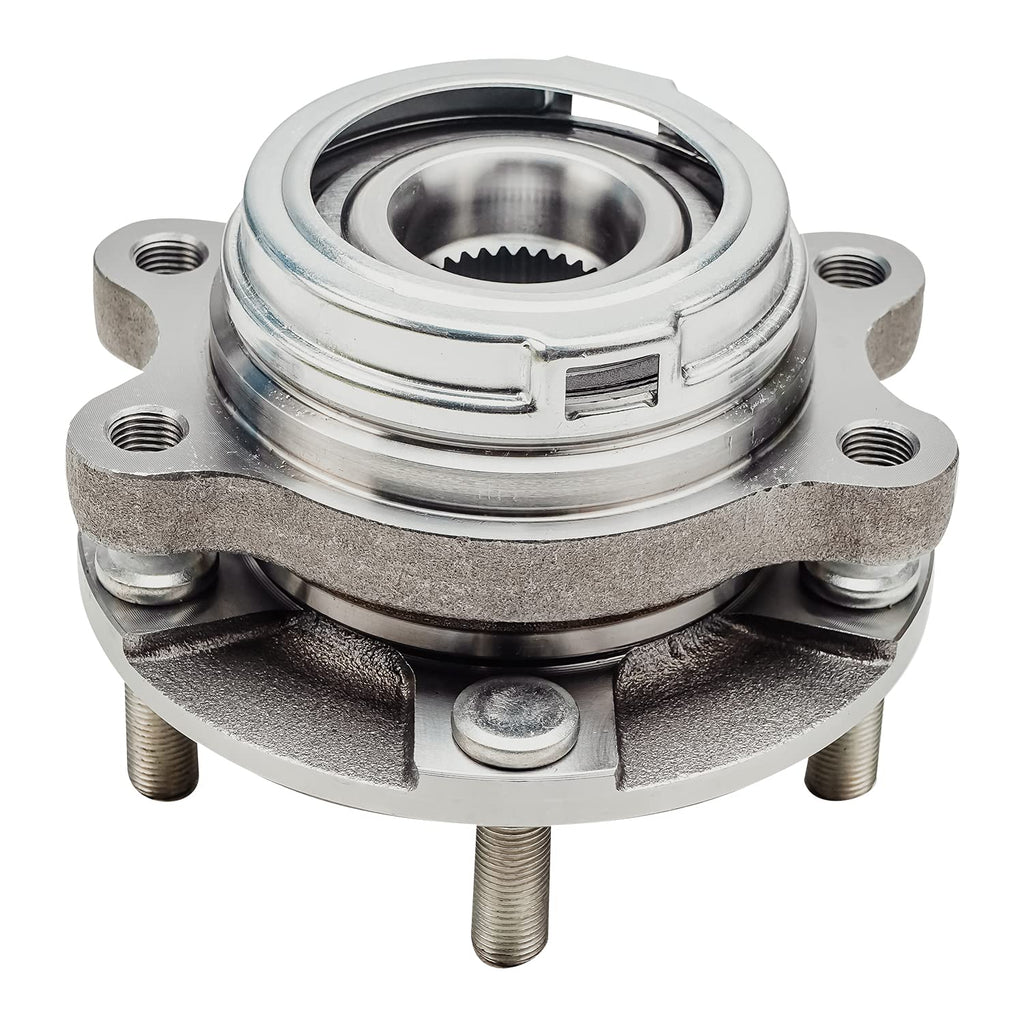 Detroit Axle - 2 Front Wheel Bearing Hubs for 2009-2017 Nissan Murano 2011 Quest, Replacement Wheel Bearing and Hub Assembly Set, Pair Hubs