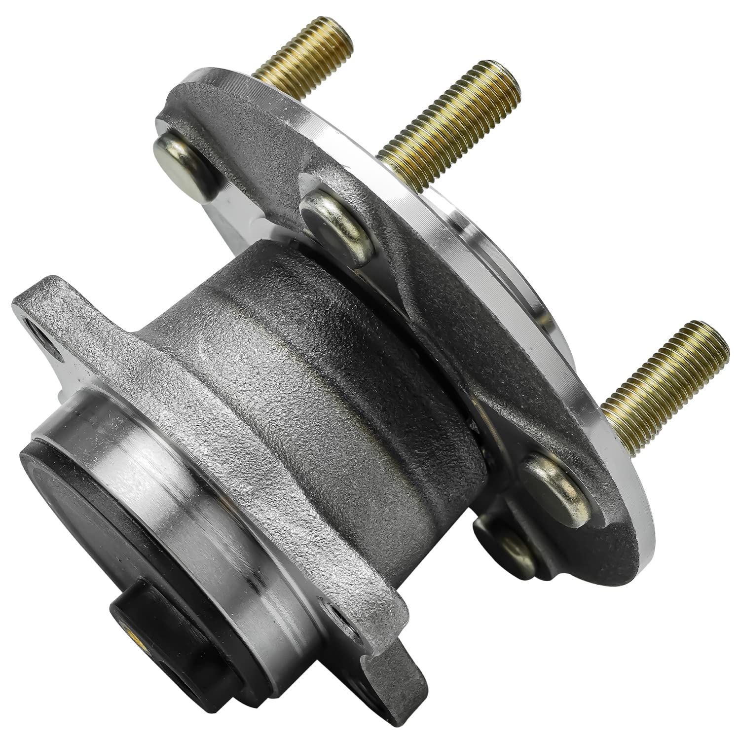Detroit Axle - 2pc FWD Rear Wheel Bearing Hubs for 2008-2017 Mitsubishi Lancer, 2011-2012 Outlander Sport, Wheel Hub Bearings Assembly Replacement